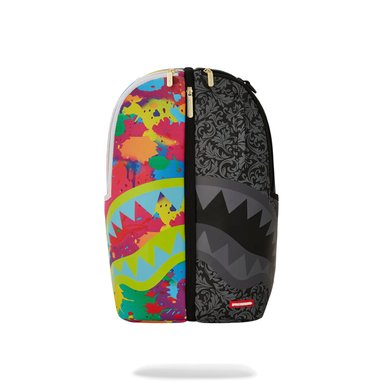 MOCHILA URBANO UNISEX SPRAYGROUND DLXV CHAOS  REAL SPLIT