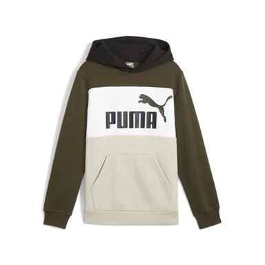 POLERA URBANO JUNIOR PUMA ESS BLOCK HOODIE FL B