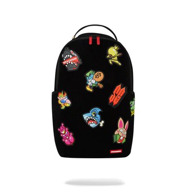MOCHILA URBANO UNISEX SPRAYGROUND 910B7648NSZ MOCHILA ESPECIAL DLXSV ALL VELCRO SHARK GANG