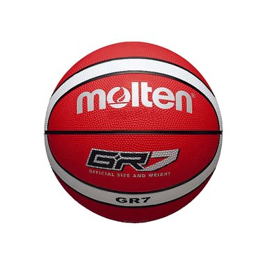 PELOTA BASKETBALL UNISEX MOLTEN BGR7-WRS BGR7 ROJO-PLATEADO