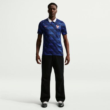 CAMISETAS LOCAL FRANCIA 26 NIKE STADIUM HOMBRE AZUL - 7