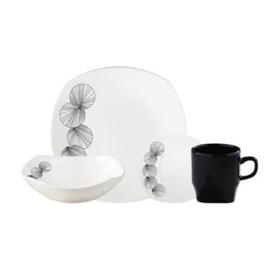 JUEGO DE VAJILLA CORONA 16 PIEZAS NOA