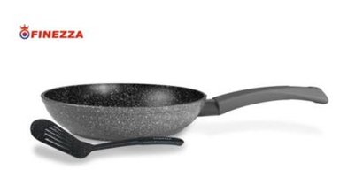 SARTEN FINEZZA ROCA VOLCANICA 22 CM 3MM ESPESOR