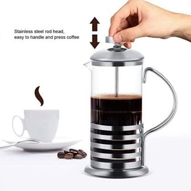 CAFETERA FRANCESA INOX 350 ML