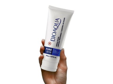 CREMA FACIAL BIO AQUA LIMPIADOR ACNE BIOAQUA PURE SKIN ANTI IMPERFECCIONES 100 GR - 2
