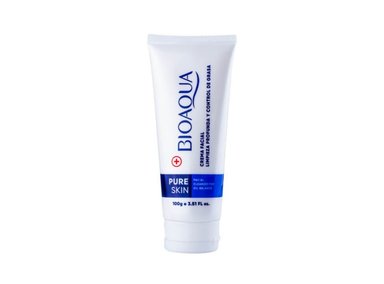 CREMA FACIAL BIO AQUA LIMPIADOR ACNE BIOAQUA PURE SKIN ANTI IMPERFECCIONES 100 GR - 3