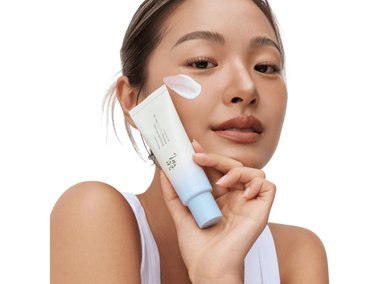 BLOQUEADOR FACIAL BEAUTY OF JOSEON RELIEF SUN AQUA FRESH RICE + B5 SPF 50+ COREANO PA++++ - 2