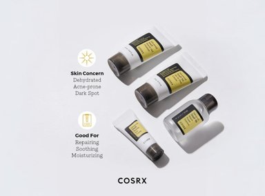COSRX ALL ABOUT SNAIL KIT 4 STEP - CLEANSING + ESENCIA ADVANCE 96 + CREMA 92 + PEPTIPE EYE - 5