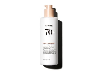 LOCION CREMA ANUA RICE 70+ INTENSIVE MOISTURIZING MILK 150ML HIDRATANTE - 1