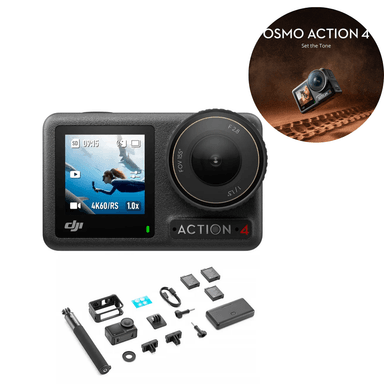 CÁMARA DJI OSMO 4K CINEMA ACCION ACTION 4 ADVENTURE COMBO