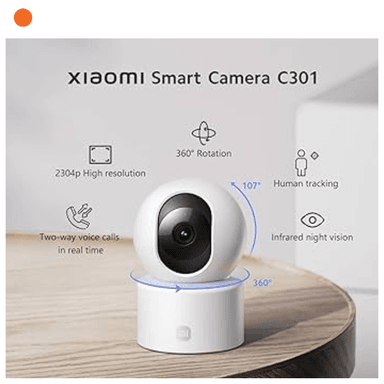CAMARA DE SEGURIDAD XIAOMI SMART CAMERA C301 MBC23 - 3