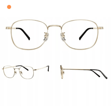 LENTES PARA COMPUTADORA ANTI RAYOS AZUL XIAOMI - DORADO