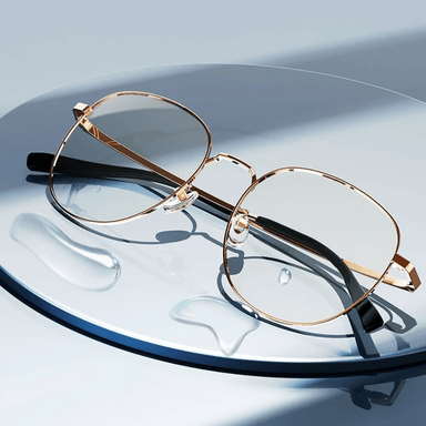 LENTES PARA COMPUTADORA ANTI RAYOS AZUL XIAOMI - DORADO - 3