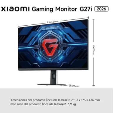 MONITOR XIAOMI GAMING 27” G27I 2026 FULL HD - 5