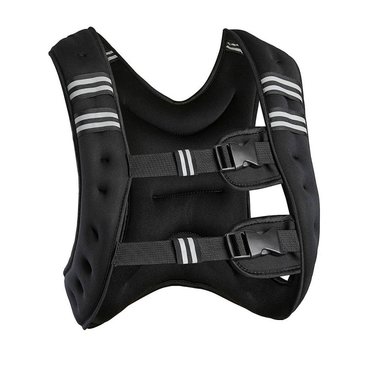 CHALECO BLACK FIT 10KG NEGRO O LASTRE ERGONÓMICO CROSSFIT GYM