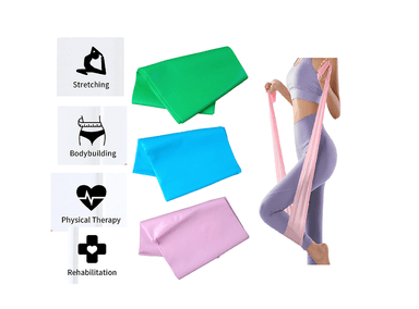 3 BANDAS LIGAS ELÁSTICAS EJERCICIOS PILATES - KIT 3 NIVELES