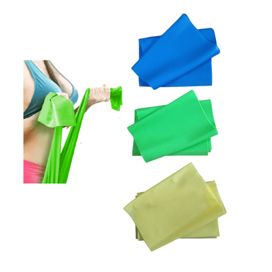 SET 3 BANDAS LIGAS ELÁSTICAS ABIERTAS EJERCICIOS PILATES