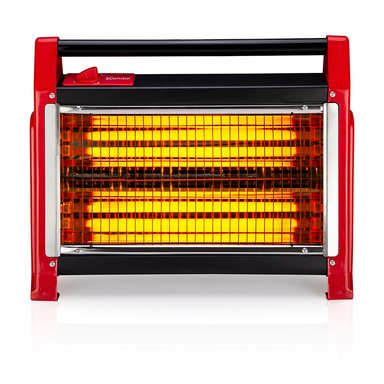 ESTUFA CALEFACTOR DE CUARZO KENDAL 4 TUBOS POTENCIA 1600W COBERTURA 20M2