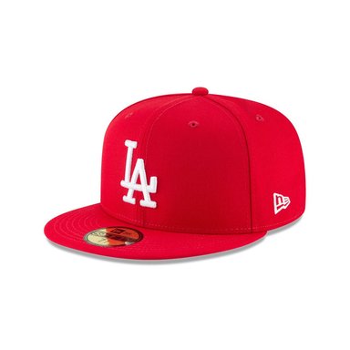 GORRA LOS ANGELES DODGERS MLB 59FIFTY DARK RED