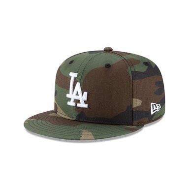 GORRA LOS ANGELES DODGERS MLB 9FIFTY GREEN MED - 1
