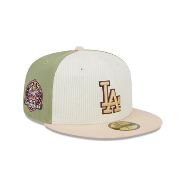 GORRA 59FIFTY LOS ANGELES DODGERS THERMAL FRONT GREEN MLB - 1