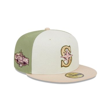 GORRA 59FIFTY SEATTLE MARINERS THERMAL FRONT GREEN MLB