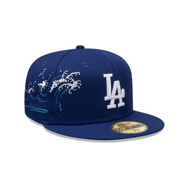 GORRA 59FIFTY MLB  LOS ANGELES DODGERS TONAL WAVE DK BLUE