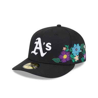 GORRA 59FIFTY MLB  OAKLAND ATHLETICS TONAL FLORALS BLACK