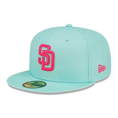 GORRA 59FIFTY MLB  SAN DIEGO PADRES CITY CONNECT GREEN PSTL