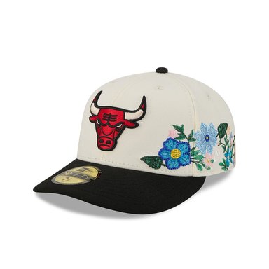 GORRA 59FIFTY NBA  CHICAGO BULLS TONAL FLORALS BLACK