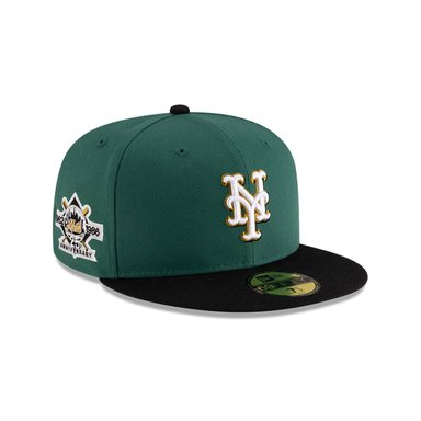 GORRA 59FIFTY NEW YORK METS VISOR CLIP GREEN