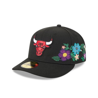 GORRA 59FIFTY NBA  CHICAGO BULLS TONAL FLORALS BLACK