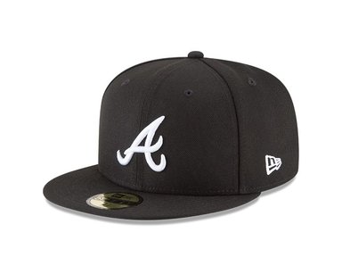 GORRA 59FIFTY MLB ATLANTA BRAVES MLB FIT BLACK