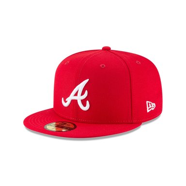 GORRA 59FIFTY MLB  ATLANTA BRAVES MLB SCARL 59FIFTY RED