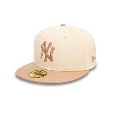 GORRA 59FIFTY MLB NEW YORK YANKEES COLOR BLOCK BEIGE