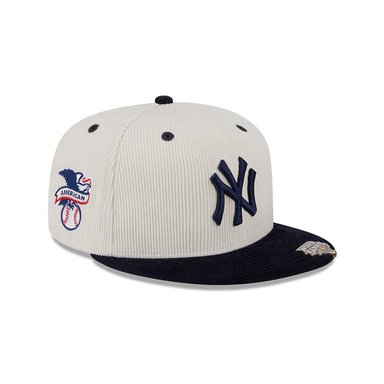 GORRA 59FIFTY MLB NEW YORK YANKEES THROWBACK WHITE