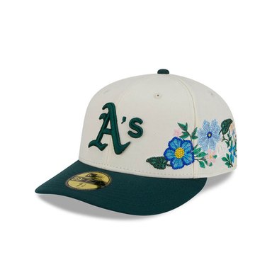 GORRA 59FIFTY MLB OAKLAND ATHLETICS TONAL FLORALS GREEN