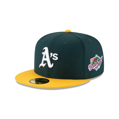 GORRA 59FIFTY MLB OAKLAND ATHLETICS MLB WS WOOL GREEN