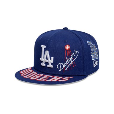 GORRA 59FIFTY MLB LOS ANGELES DODGERS ALL OVER DK BLUE