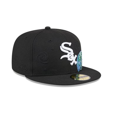 GORRA 59FIFTY MLB  CHICAGO WHITE SOX GLOBAL BLACK