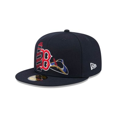 GORRA 59FIFTY MLB  BOSTON RED SOX STATE STITCH NAVY