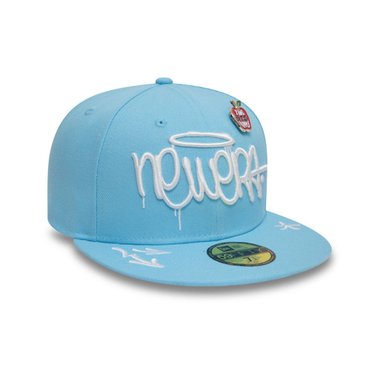GORRA 59FIFTY NEW ERA BRANDED GRAPHIC PASTEL BLUE