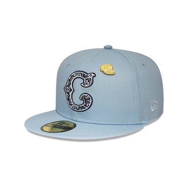 GORRA 59FIFTY MLB  CHICAGO CUBS COOPS SEASONAL PASTEL BLUE