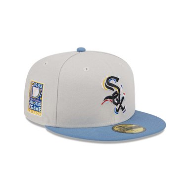 GORRA 59FIFTY CHICAGO WHITE SOX COLOR BRUSH BEIGE MLB