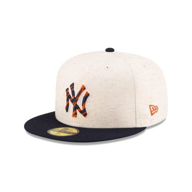 GORRA 59FIFTY MLB NEW YORK YANKEES HEMP NATURAL BEIGE