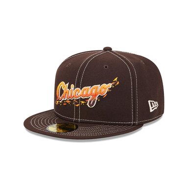 GORRA 59FIFTY MLB CHICAGO WHITE SOX MARRÓN