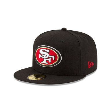 GORRA 59FIFTY NFL SAN FRANCISCO 49ERS NEGRO
