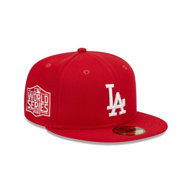 GORRA 59FIFTY MLB LOS ANGELES DODGERS EVERGREEN ROJO