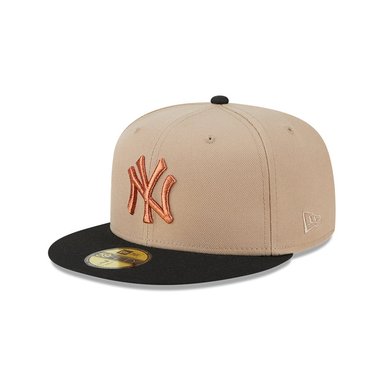 GORRA 59FIFTY MLB NEW YORK YANKEES 5950 LDS PROGRAM BEIGE