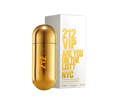 PERFUME CAROLINA HERRERA 212 VIP MUJER EDP 80 ML